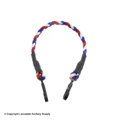 CR Braided Bino Loop (Target Colors) -Bushnell Shop 1900100 red wht blue