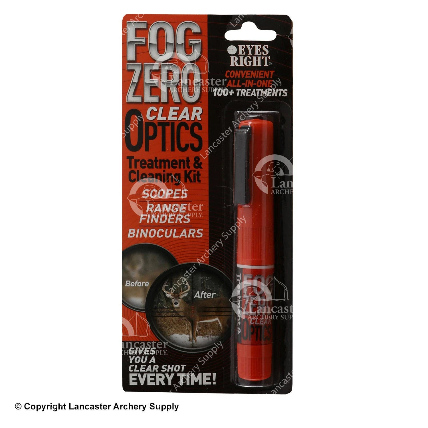 FogZero Fog Free Optics Treatment & Cleaning Kit 1 FogZero Fog Free Optics Treatment & Cleaning Kit