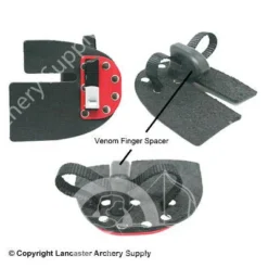 Black Mamba Venom Starter Finger Tab (Leather) -Bushnell Shop 7980007 1